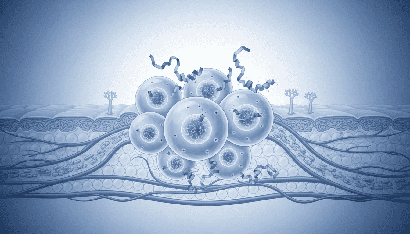 How Cold Water Exposure Triggers Cellular Adaptation Mechanisms Illustration of cold water exposure triggering cellular adaptation