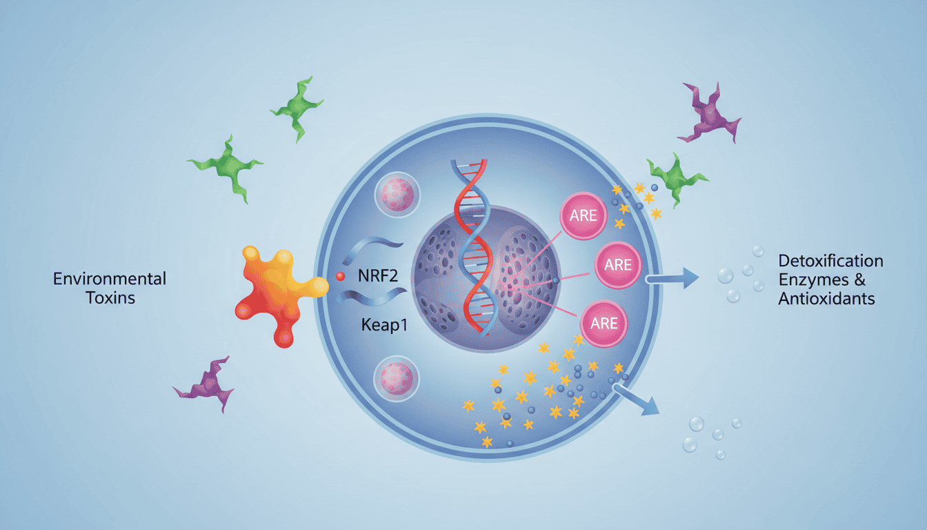 Featured image for How NRF2 Shields Cells from Environmental Toxins