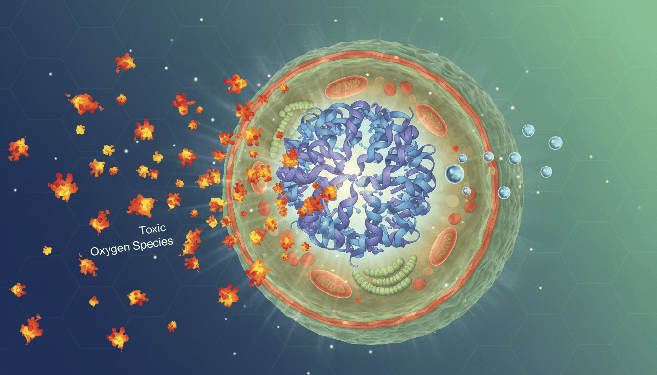 Featured image for The Enzyme That Guards Your Cells Against Toxic Oxygen