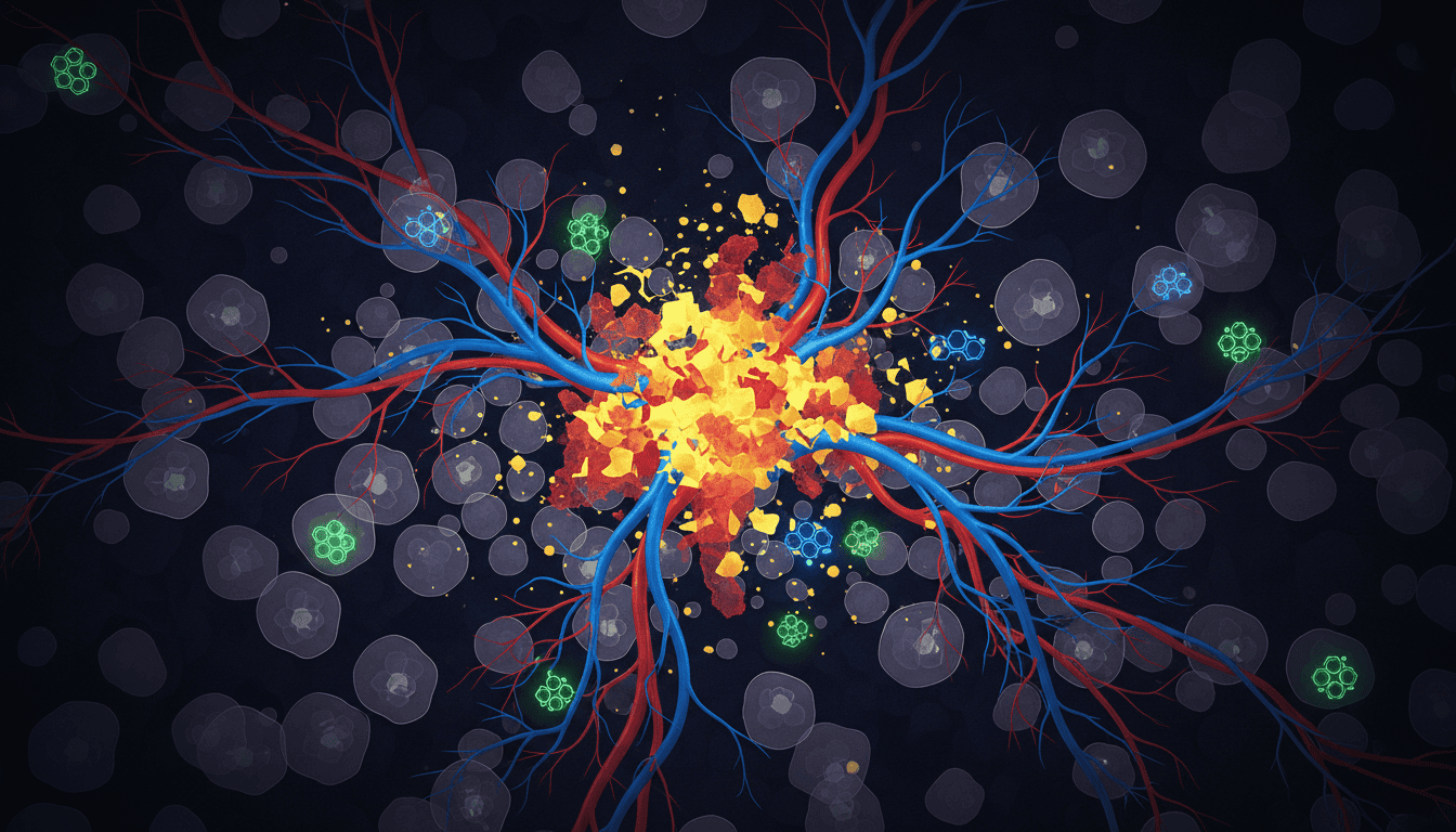 Featured image for How Your Cells Build Blood Vessels During Parasite Attacks