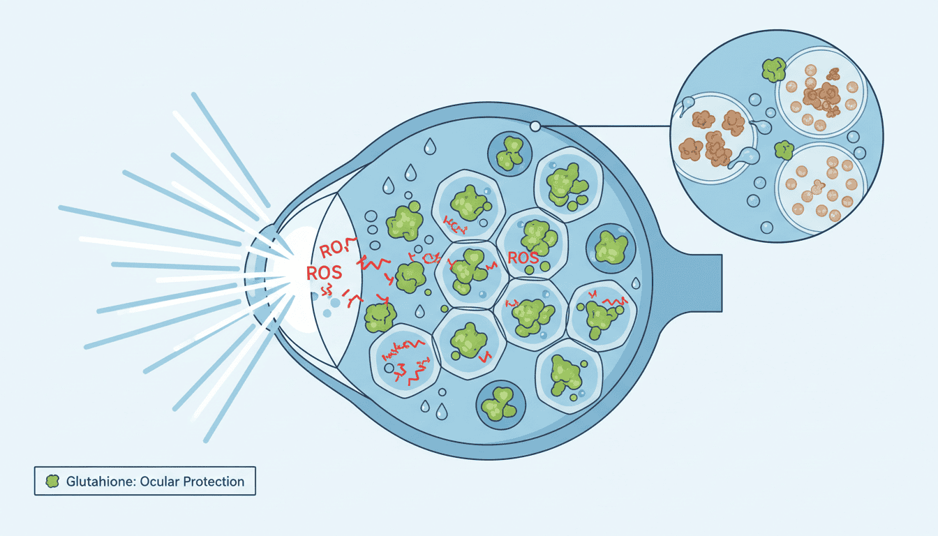 Featured image for How Glutathione Protects Your Eyes From Light and Age