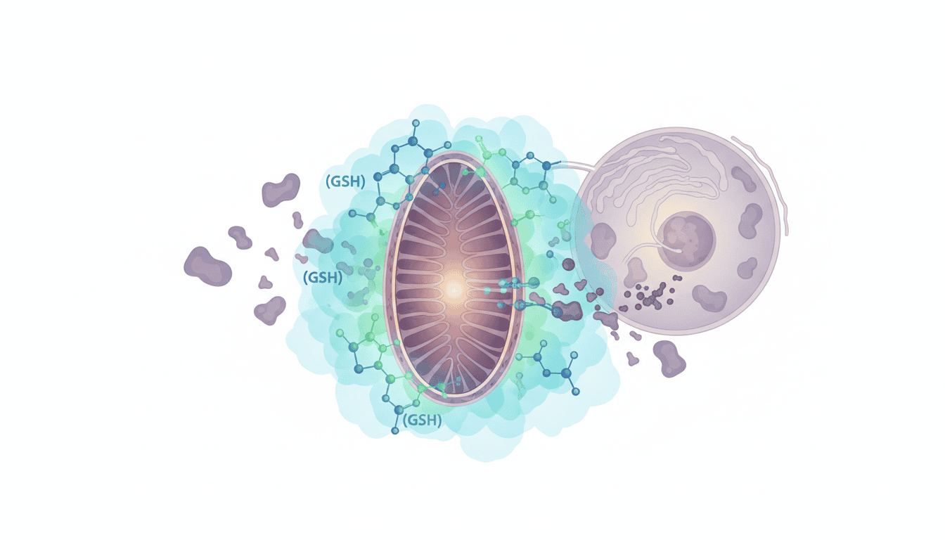Featured image for How Glutathione Shields Your Cellular Power Plants From Toxic Damage