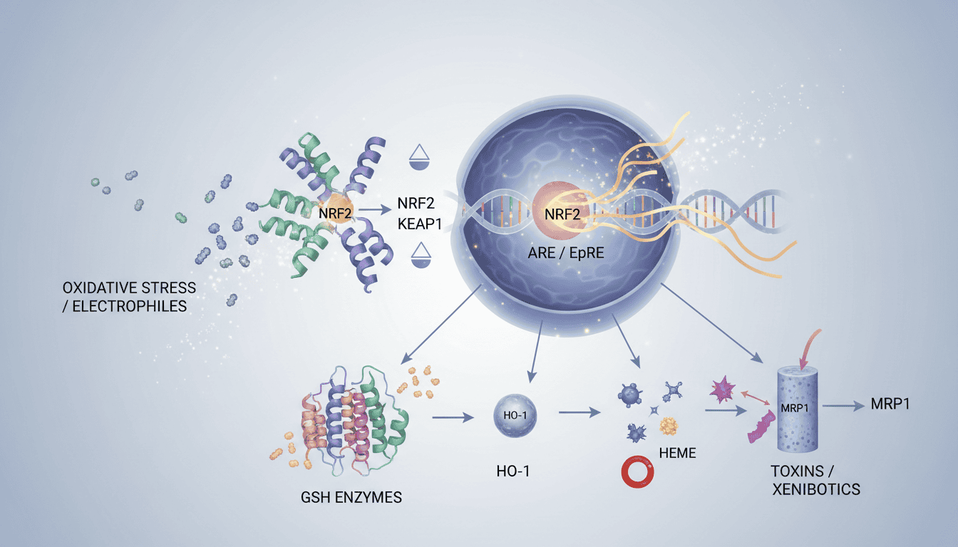 Featured image for How NRF2 Orchestrates Your Cells’ Chemical Defence System