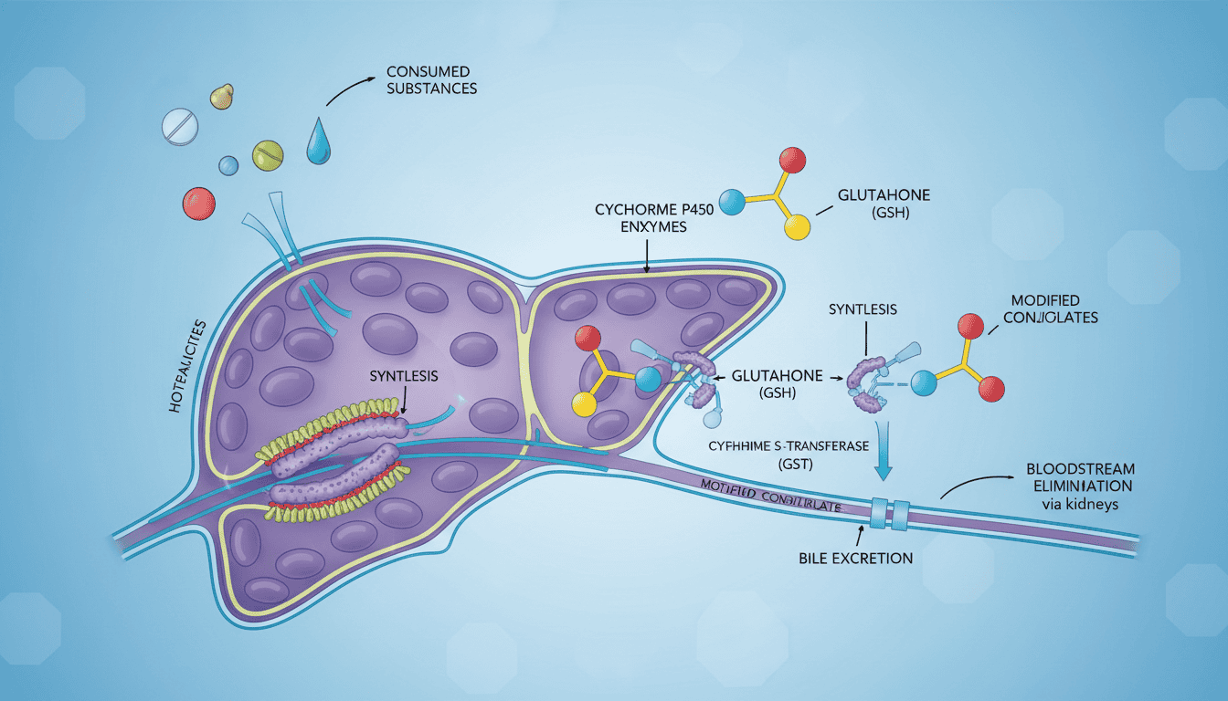 Featured image for How Your Liver Uses Glutathione to Process Everything You Consume