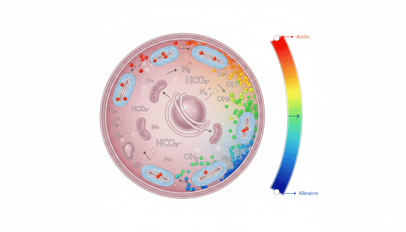 Featured image for The Cellular Tightrope: How Your Cells Keep pH Balance Within Deadly Margins