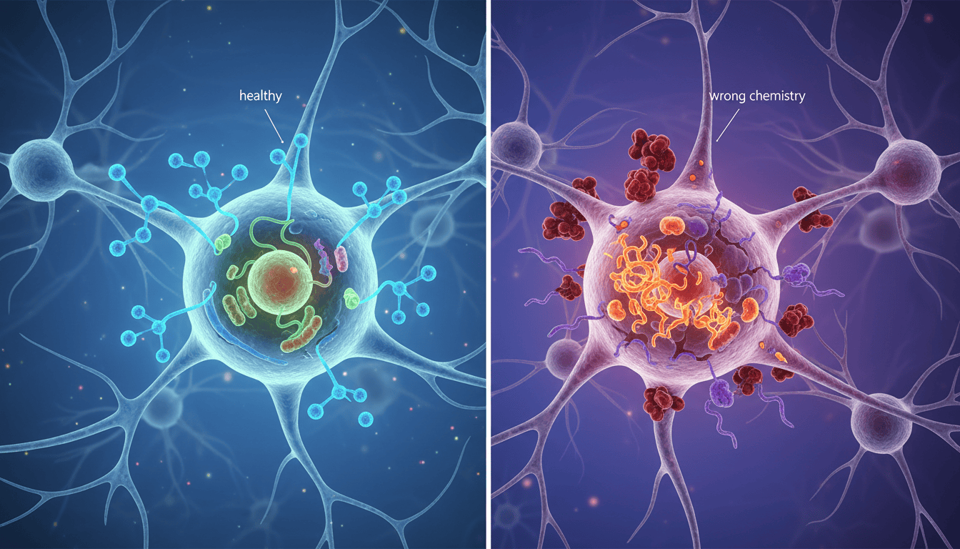 Featured image for Why Brain Cells Struggle When Cellular Chemistry Goes Wrong