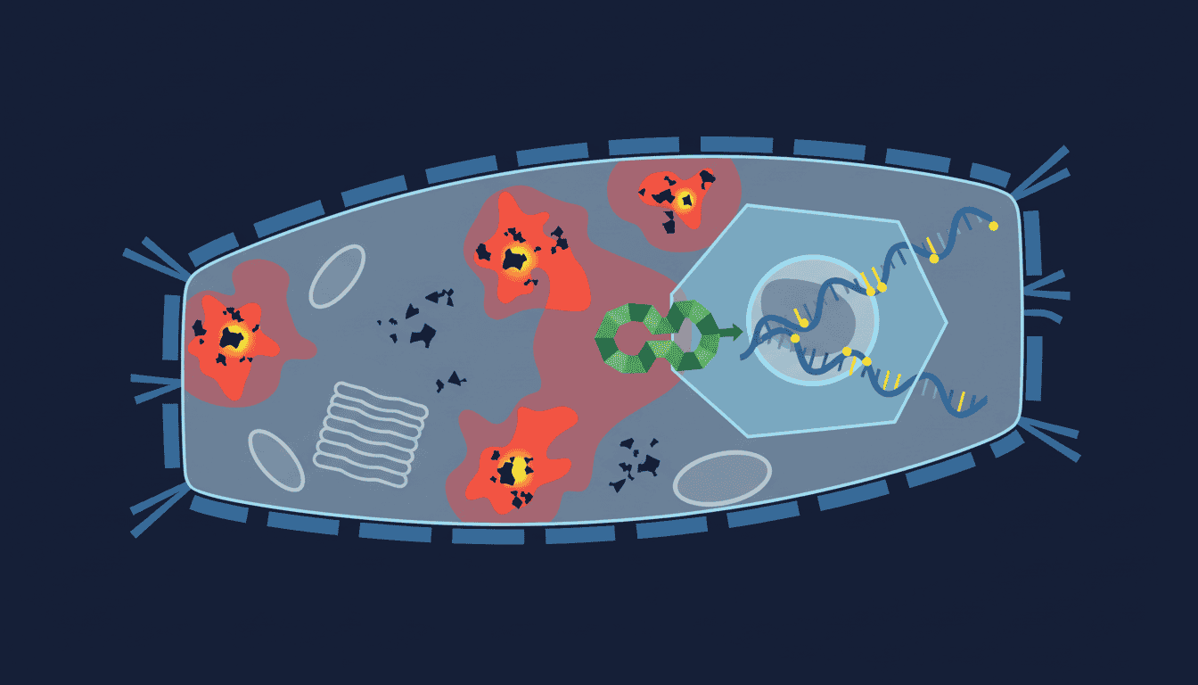 Featured image for Microplastics and the Cellular Alarm: How Cells Fight Back Against Plastic Particles