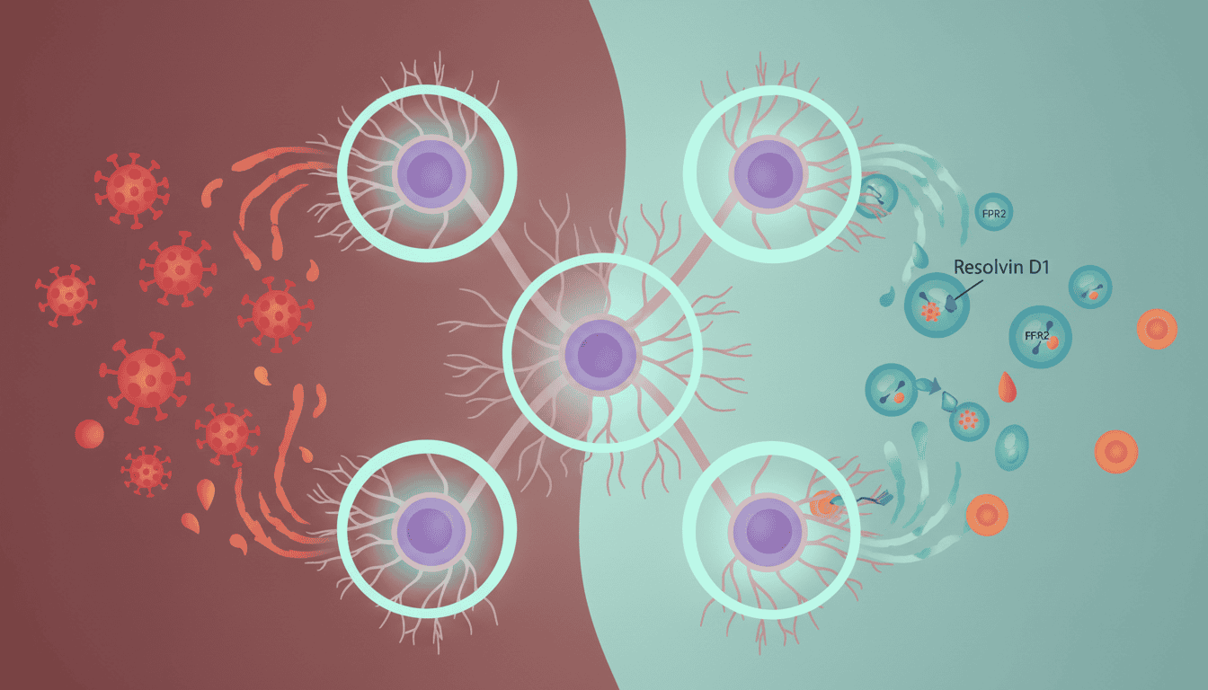Featured image for How Brain Cells Dial Down Inflammation After Injury