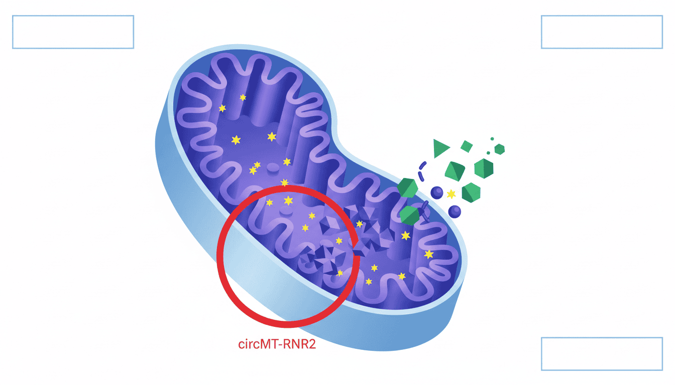 Featured image for Inside the Mitochondria: How a Circular RNA Manages Cellular Stress Defence